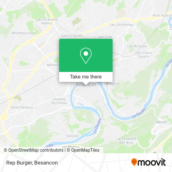 Rep Burger map