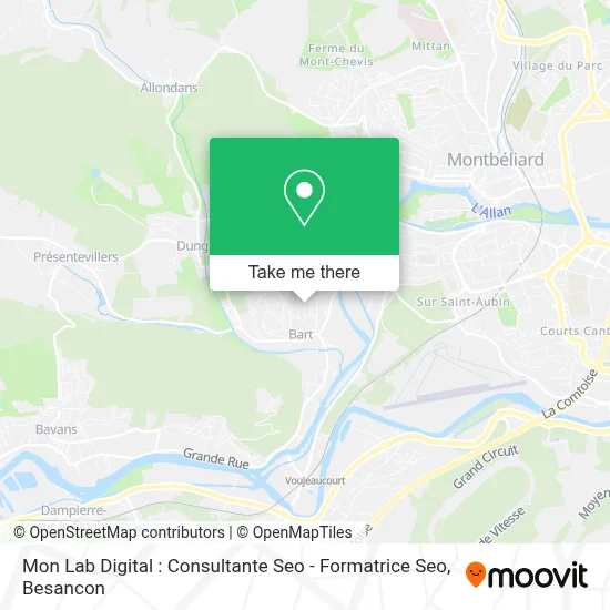 Mon Lab Digital : Consultante Seo - Formatrice Seo map