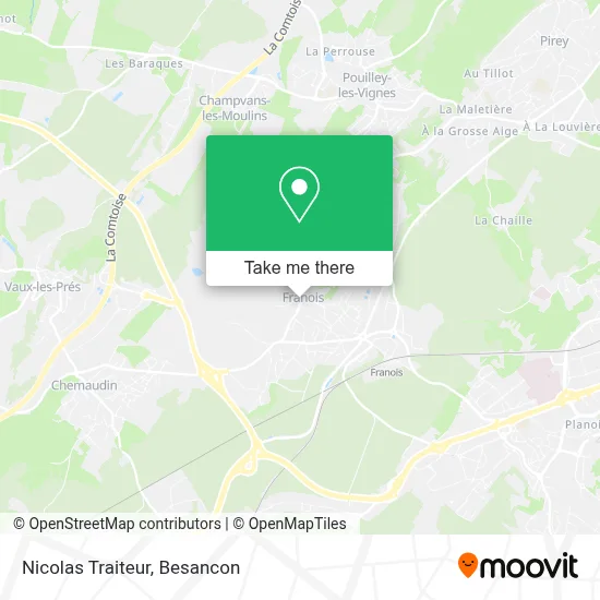 Nicolas Traiteur map