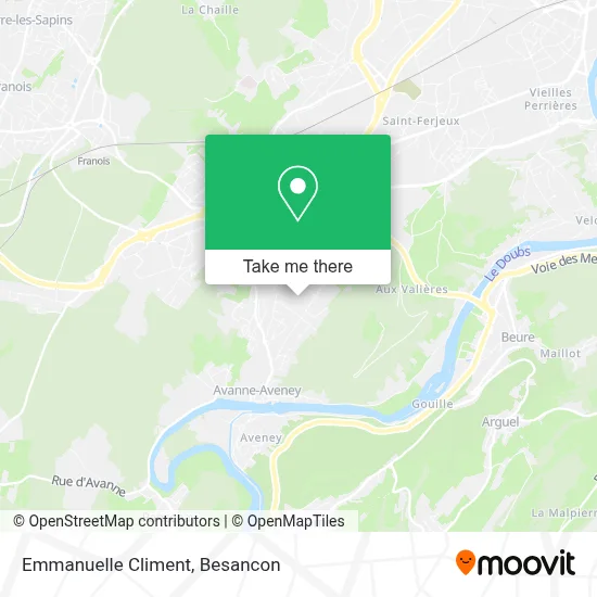 Emmanuelle Climent map
