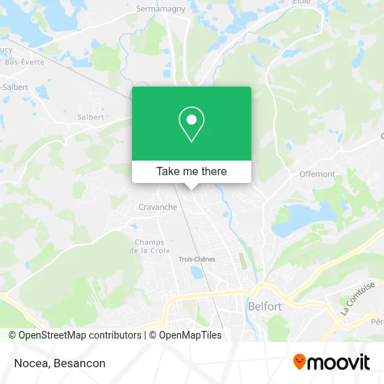 Nocea map