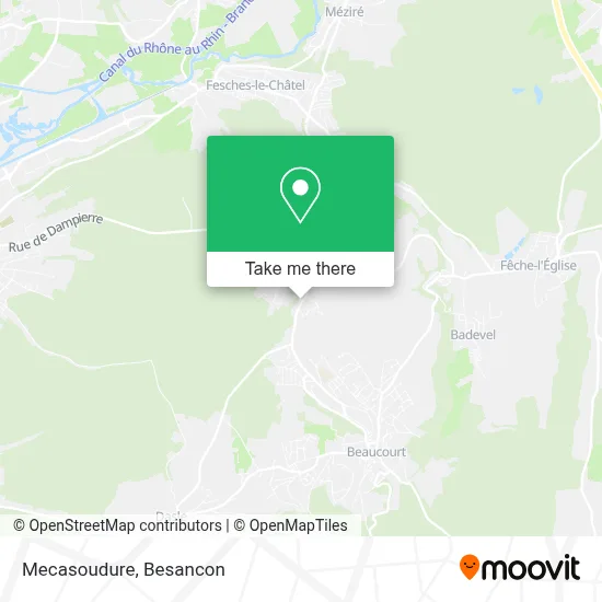 Mecasoudure map
