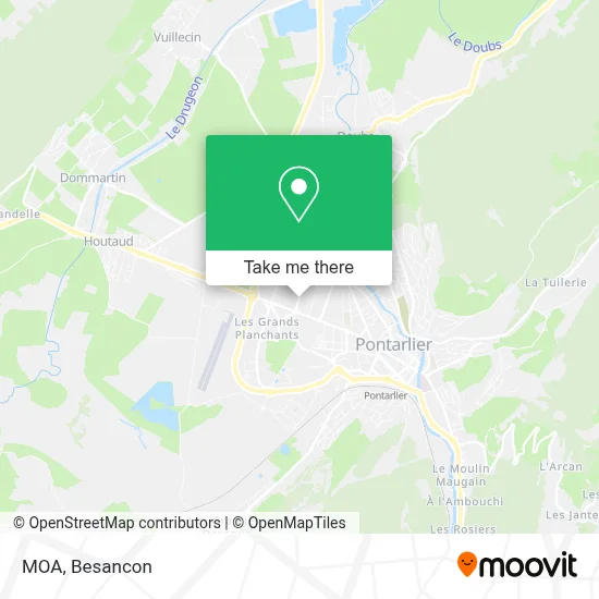 Moa map