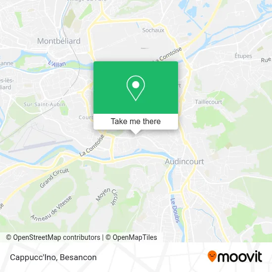Cappucc'Ino map
