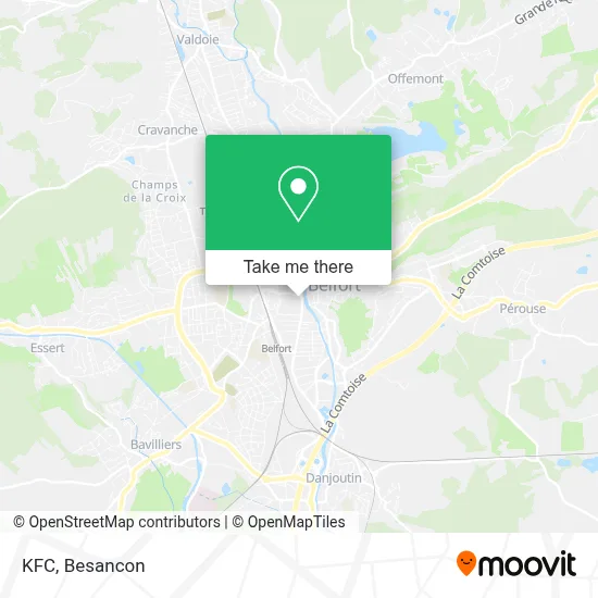 Kfc map