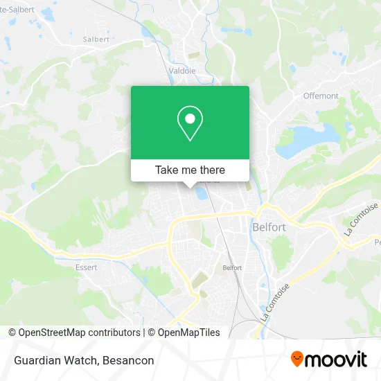 Guardian Watch map