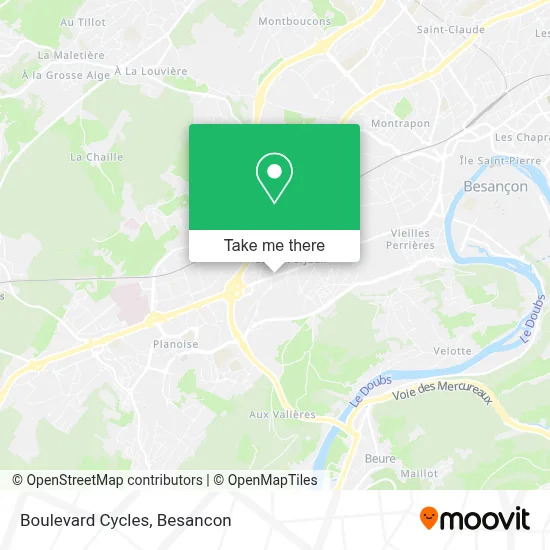 Boulevard Cycles map