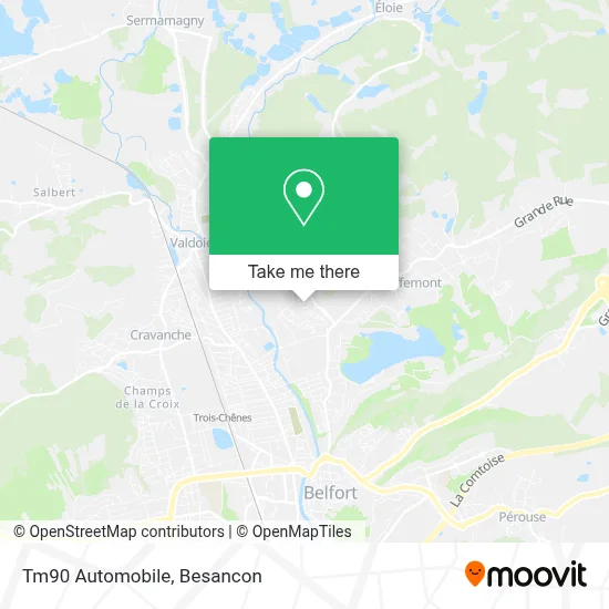 Tm90 Automobile map