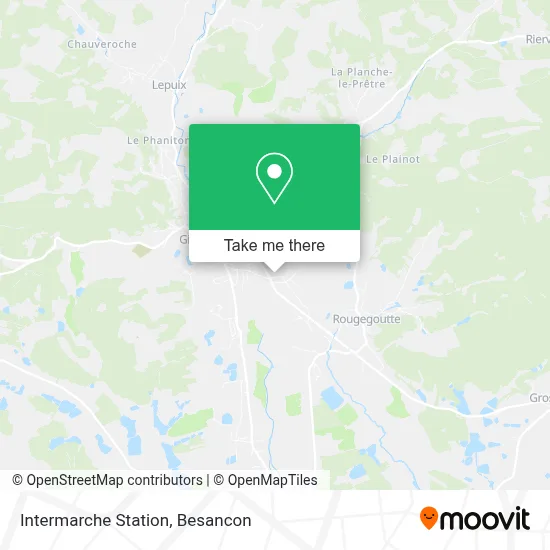 Station Intermarche map