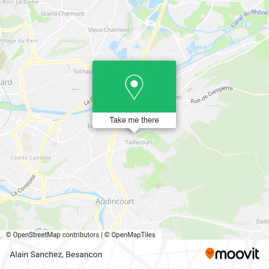 Alain Sanchez map