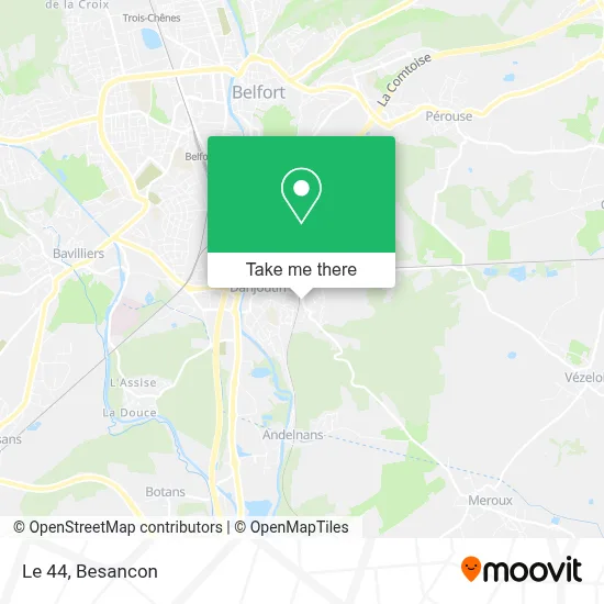 Le 44 map