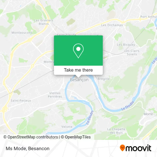 Ms Mode map