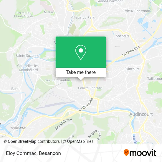 Eloy Commac map