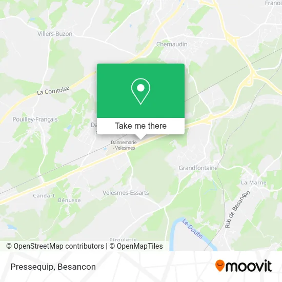 Pressequip map