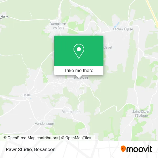 Rawr Studio map