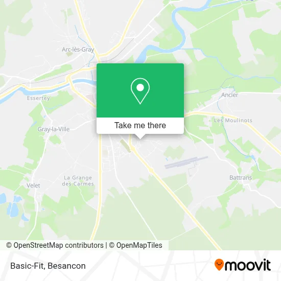 Basic-Fit map
