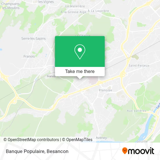 Banque Populaire map