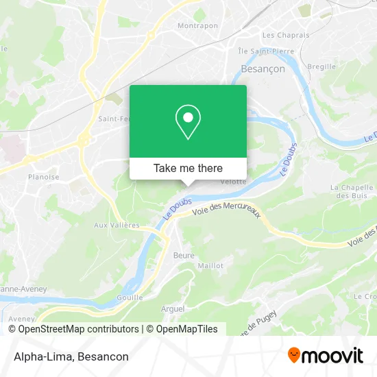 Alpha-Lima map