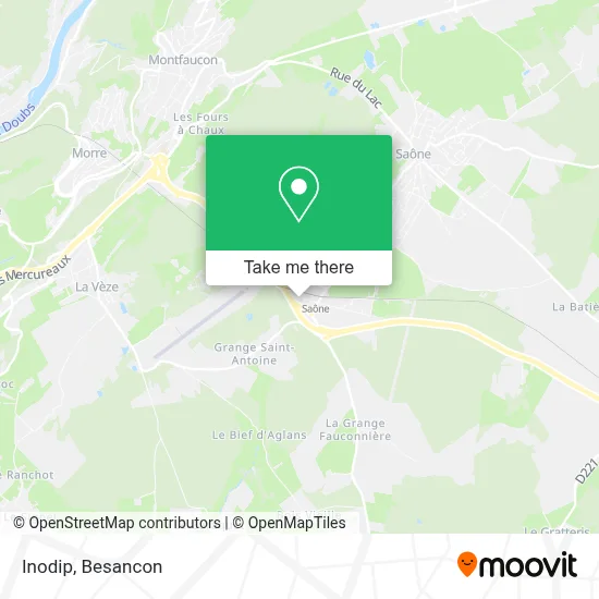 Inodip map