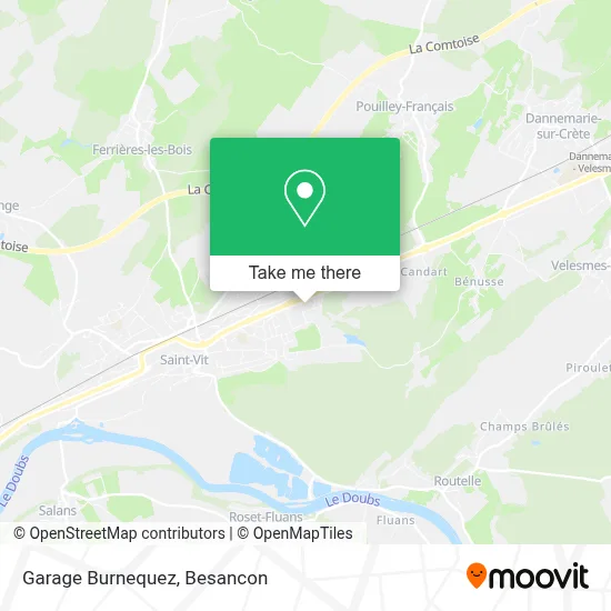 Garage Burnequez map