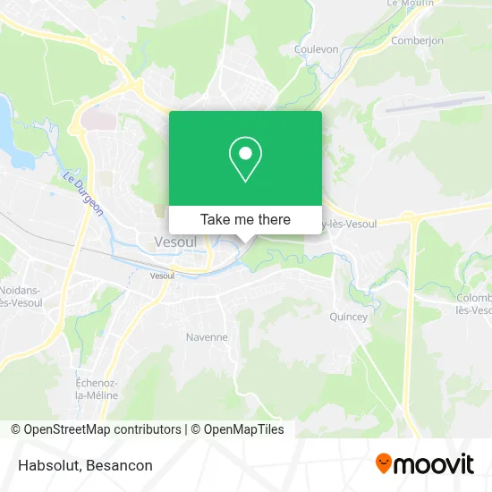 Habsolut map
