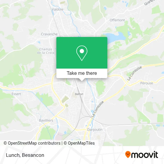 Lunch map