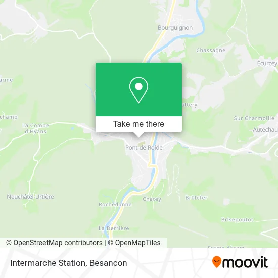 Station Intermarche map