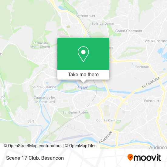 Scene 17 Club map