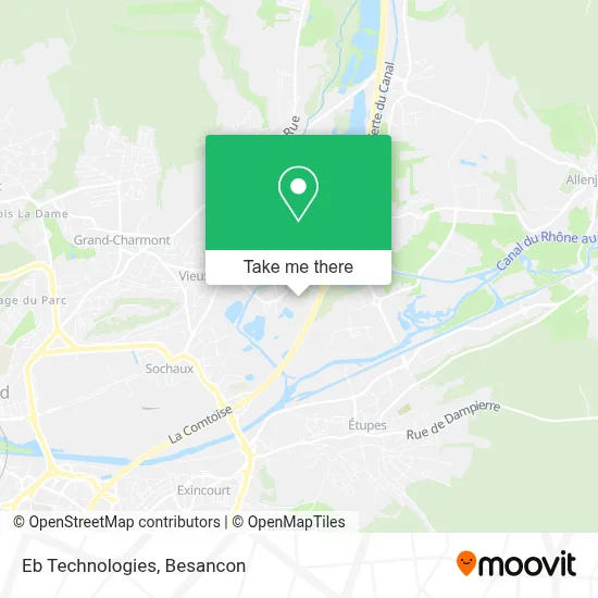 Eb Technologies map