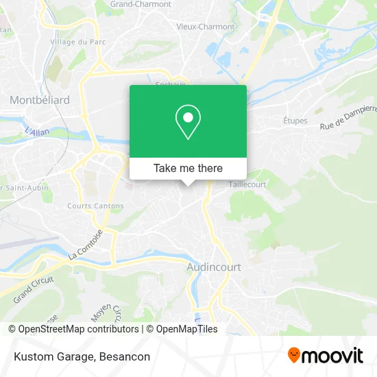 Kustom Garage map