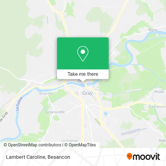 Lambert Caroline map