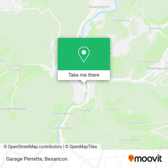 Garage Perrette map