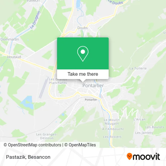 Pastazik map