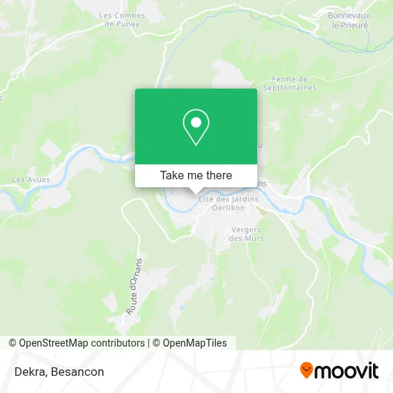 Dekra map