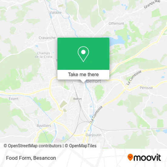 Food Form map