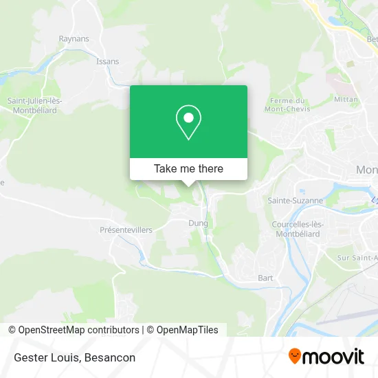 Gester Louis map