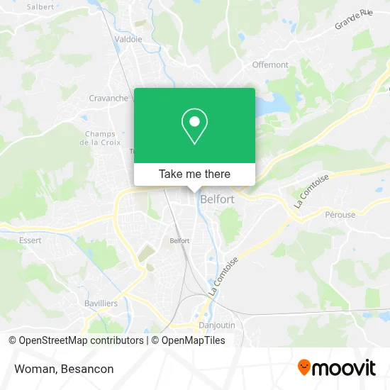 Woman map