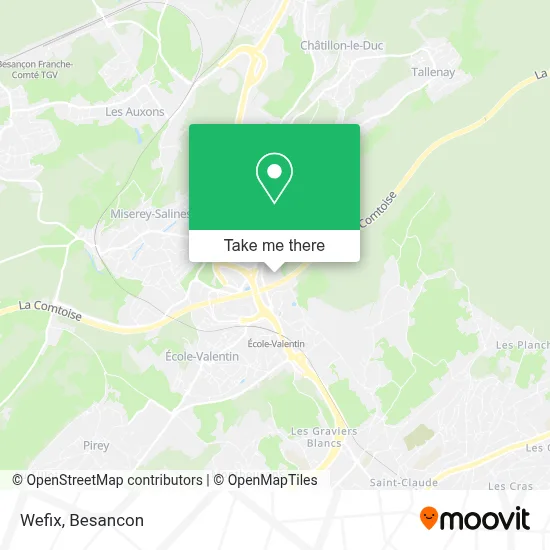 Wefix map