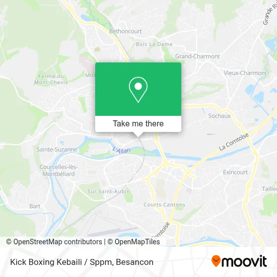 Kick Boxing Kebaili / Sppm map