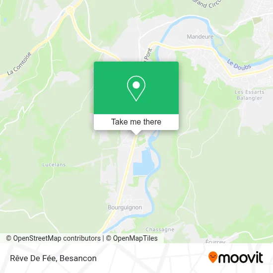 Rêve De Fée map