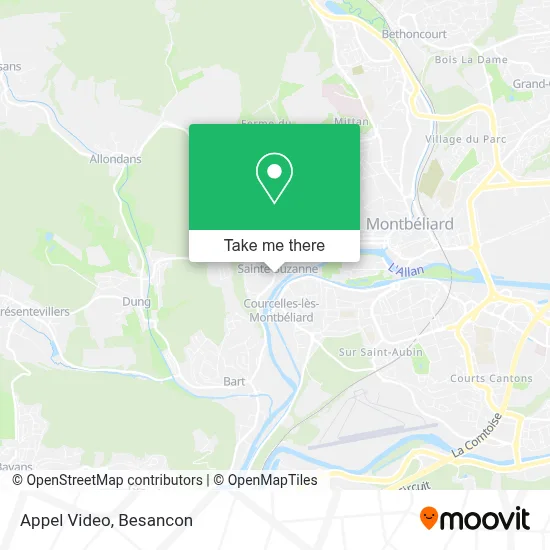 Appel Video map