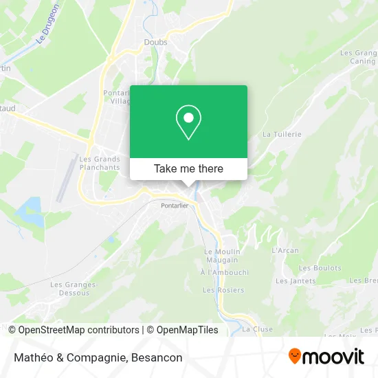 Mathéo & Compagnie map
