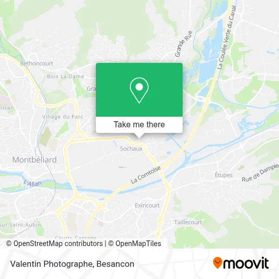 Valentin Photographe map