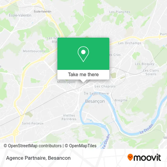 Agence Partnaire map