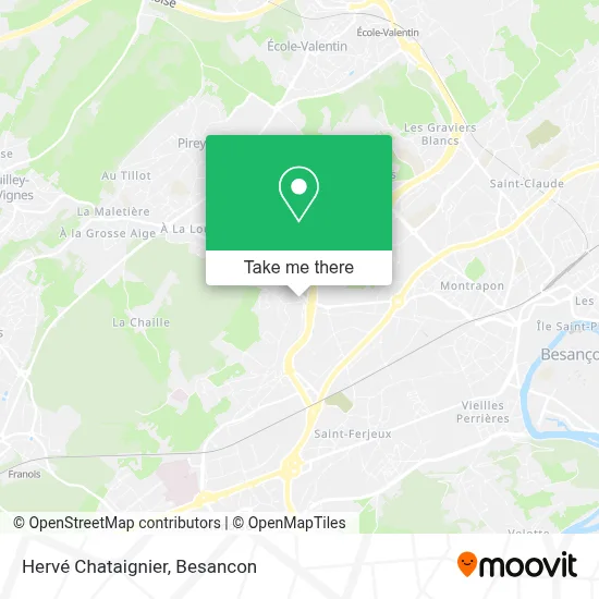 Hervé Chataignier map