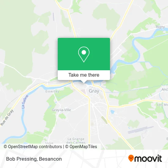 Bob Pressing map