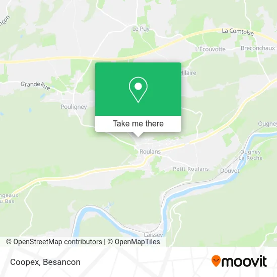 Coopex map