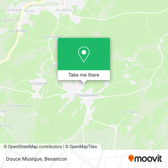 Douce Musique map
