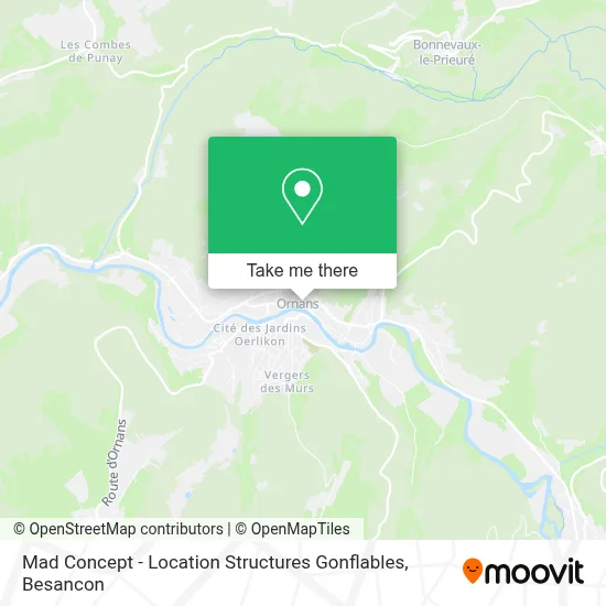 Mad Concept - Location Structures Gonflables map
