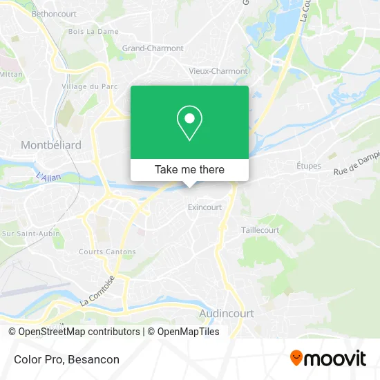 Color Pro map